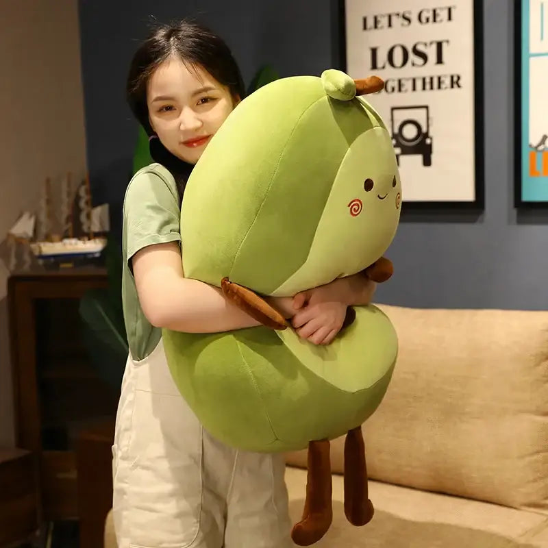 peluche avocat géante