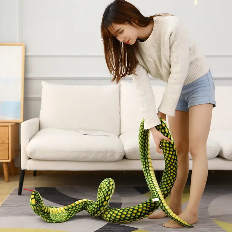 peluche serpent cobra