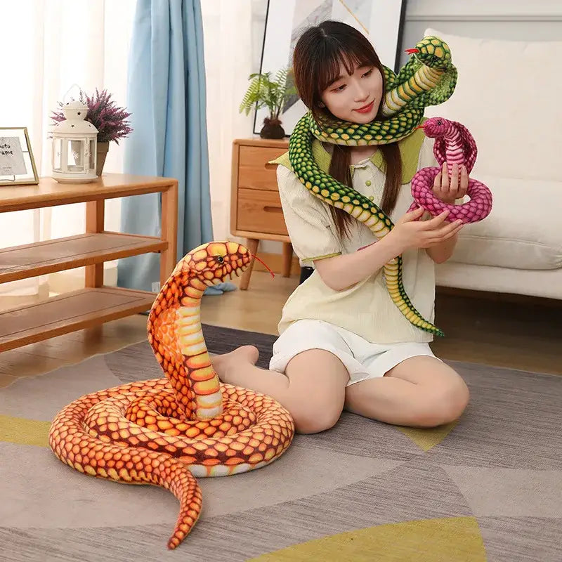 peluche serpent cobra