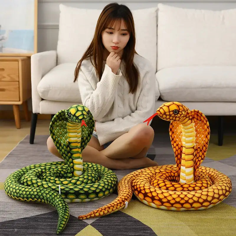 peluche serpent cobra