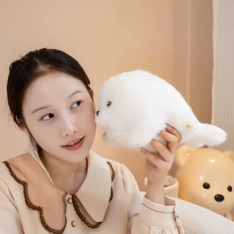 phoque en peluche