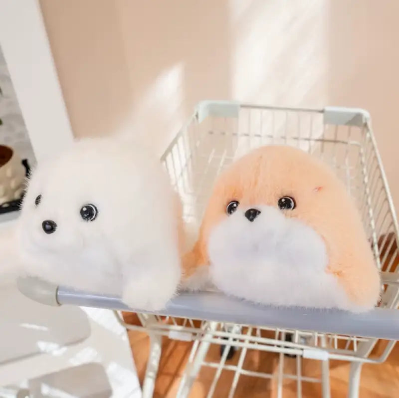 phoque en peluche