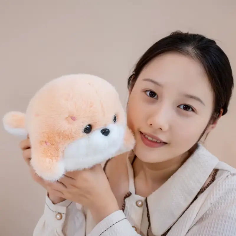 phoque en peluche