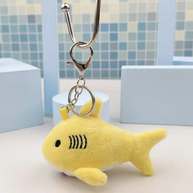 porte clé requin - Jaune