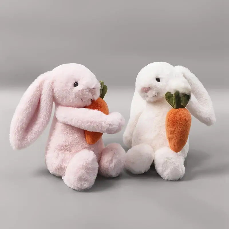 lapin carotte peluche