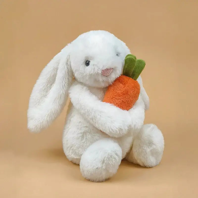 lapin carotte peluche