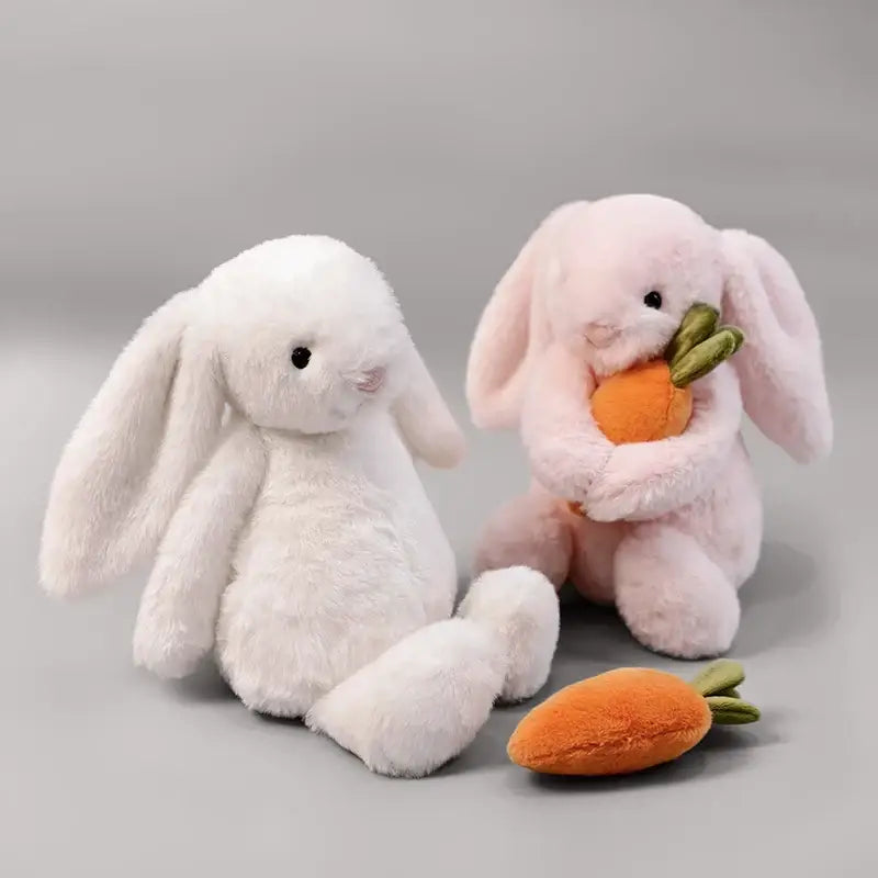 lapin carotte peluche