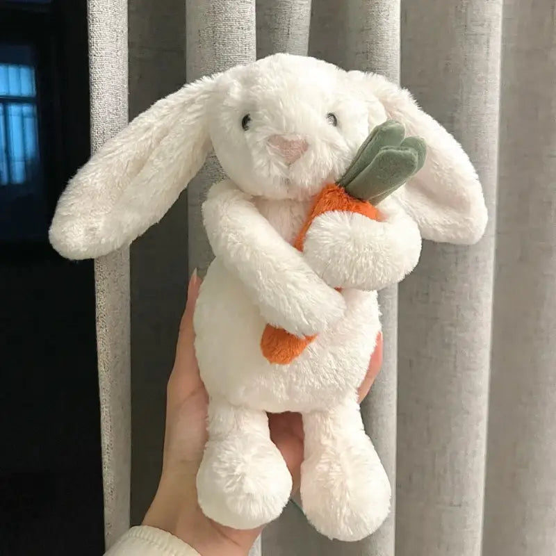 lapin carotte peluche