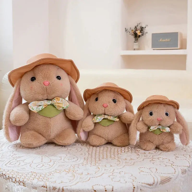 lapin de paques peluche