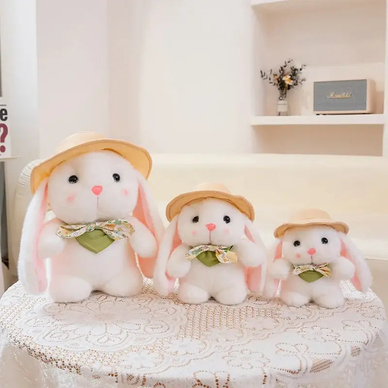 lapin de paques peluche