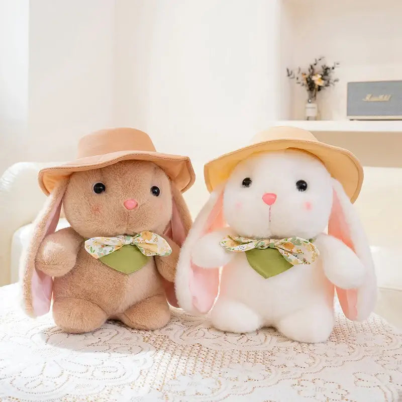 lapin de paques peluche