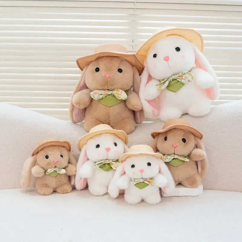 lapin de paques peluche