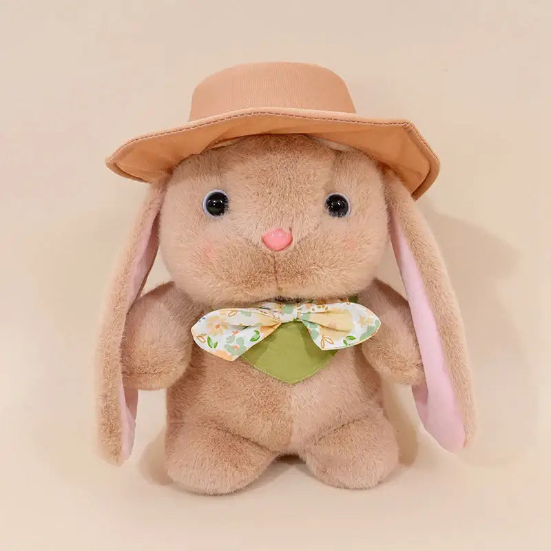 lapin de paques peluche - Brun / 18cm