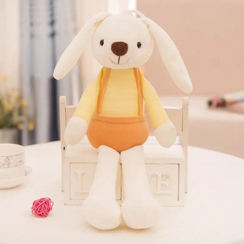 peluche lapin pour bebe - Jaune
