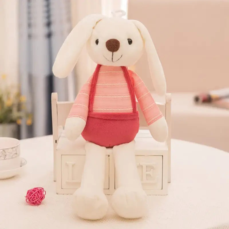 peluche lapin pour bebe - Rouge
