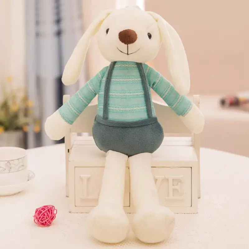 peluche lapin pour bebe - Vert
