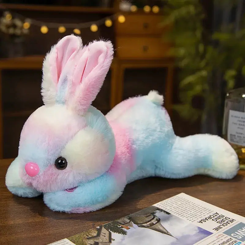 lapin lumineux peluche - Multicouleur