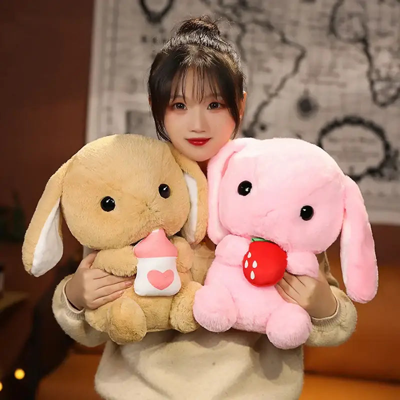 lapin peluche bebe