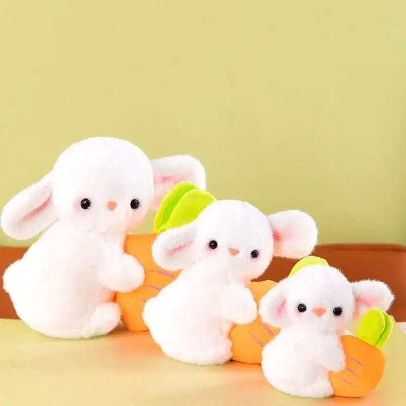 lapin peluche carotte