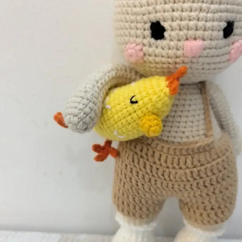 lapin peluche crochet