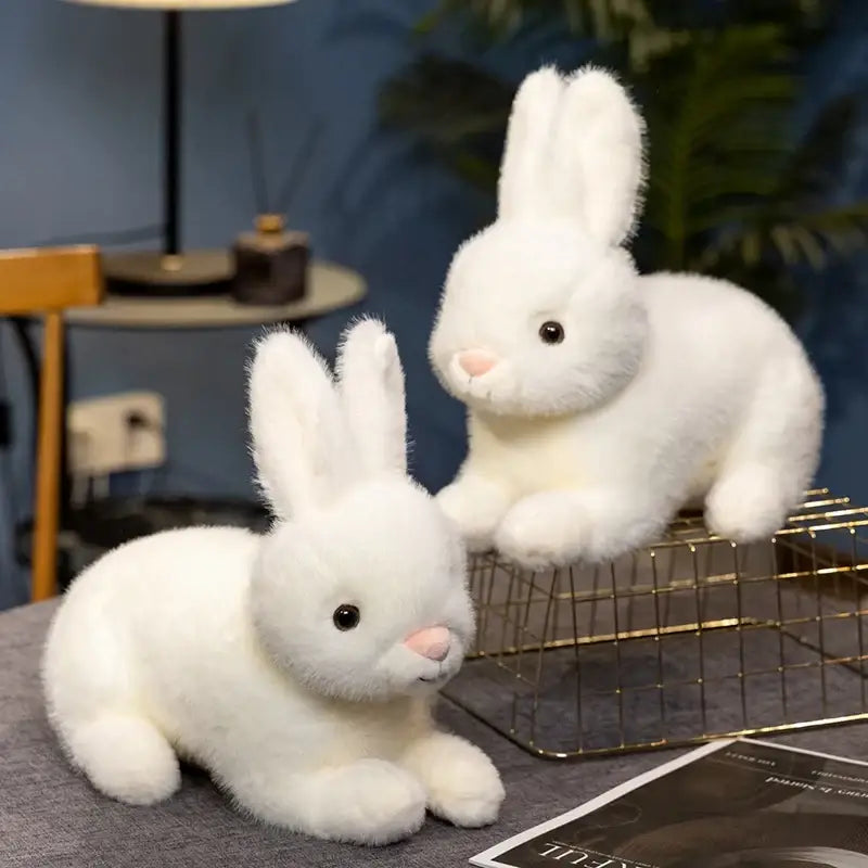 lapin peluche paques