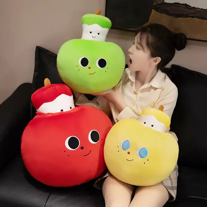pomme peluche