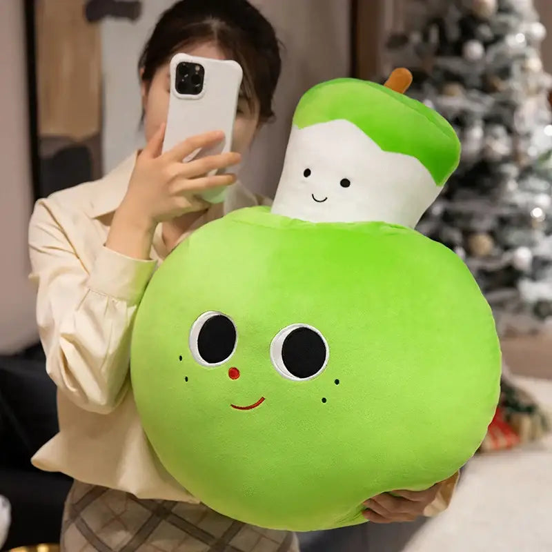 pomme peluche