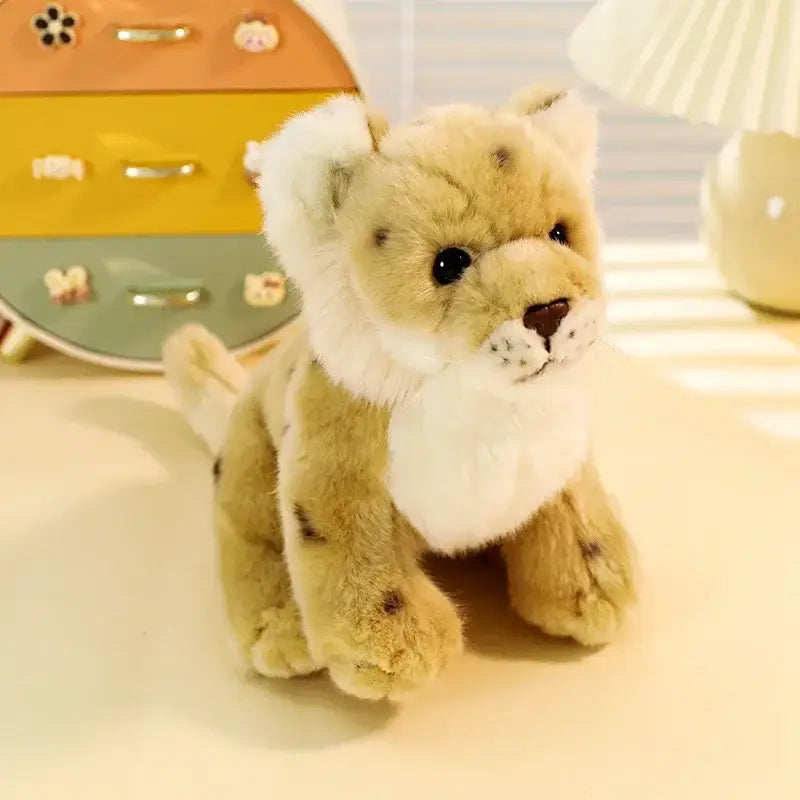 leopard peluche - Beige