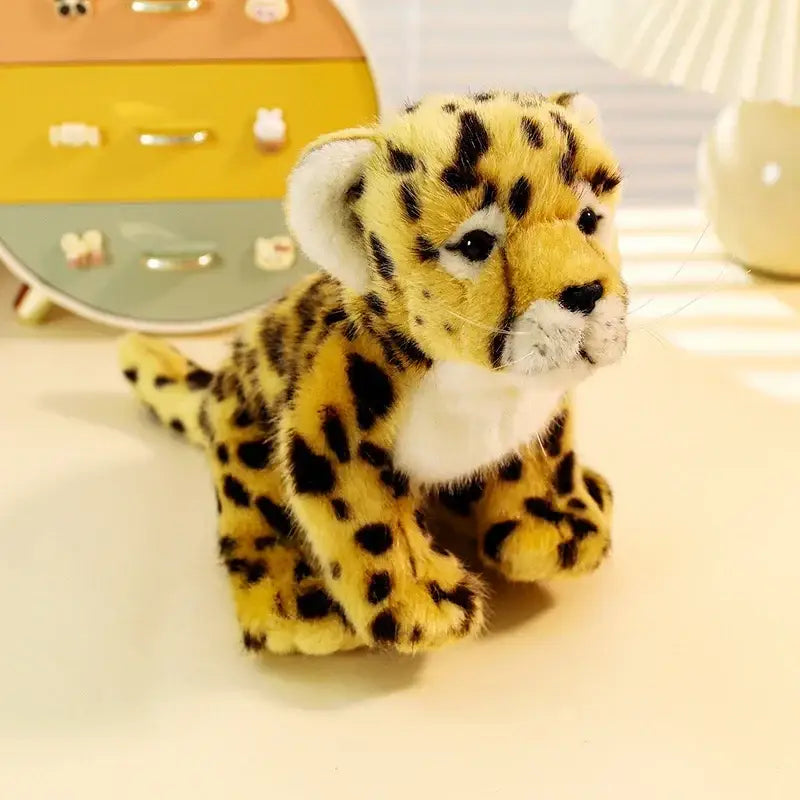 leopard peluche - Brun