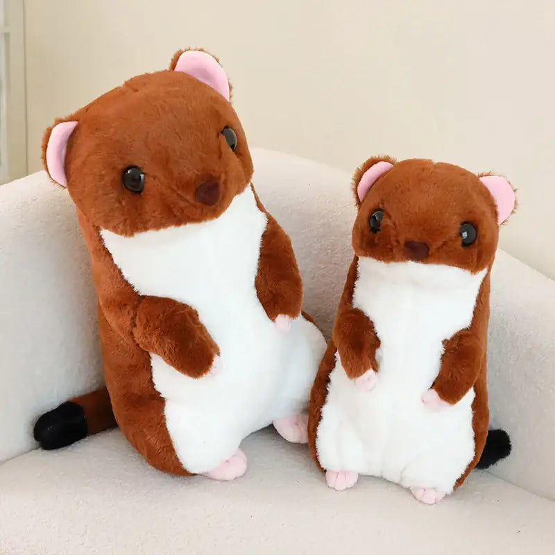 belette peluche