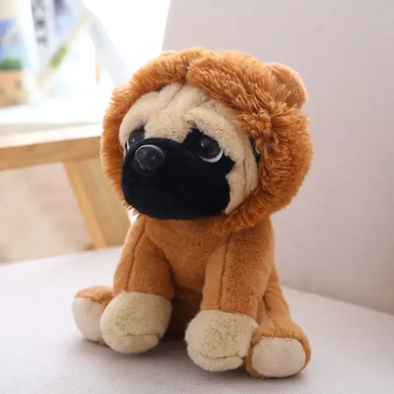 carlin en peluche - Brun