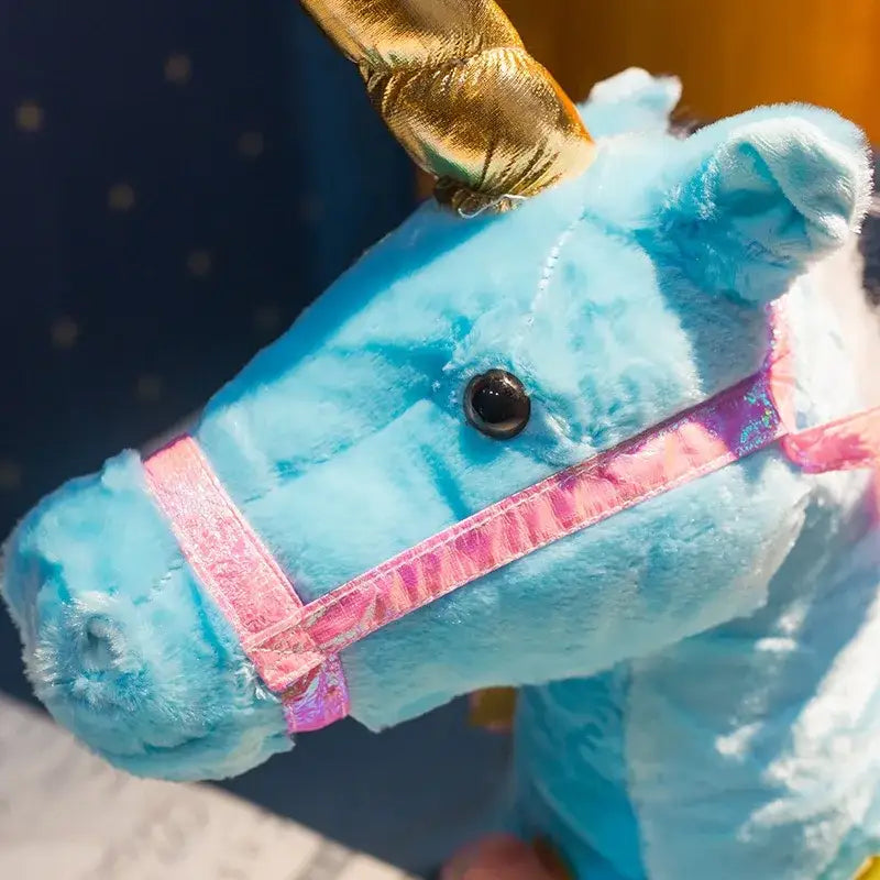 licorne géante peluche