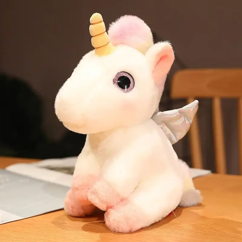 licorne peluche bebe - Rose