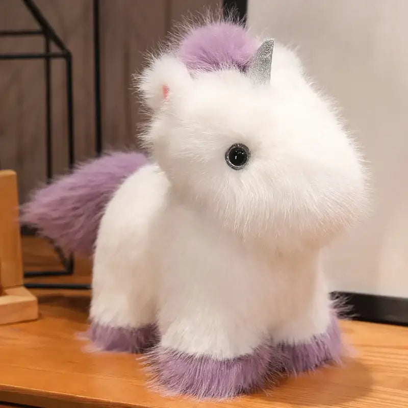 licorne peluche pas cher - Violet / 45cm