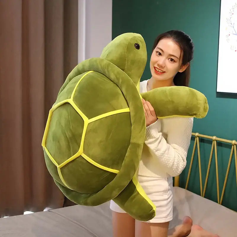 Lili la Tortue - 35 cm Peluche Verte