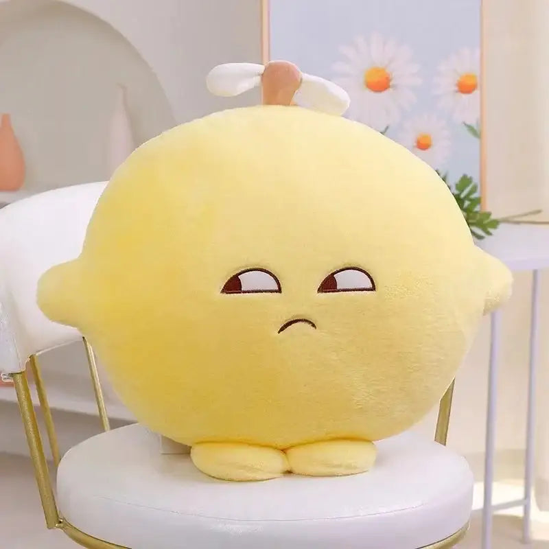 coussin citron