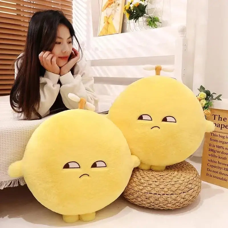 coussin citron
