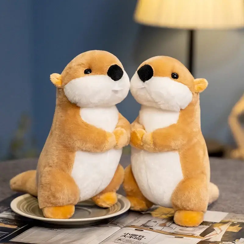 peluche marmotte bebe