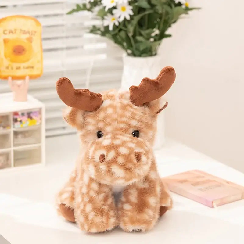 peluche elan - Brun Clair / 28cm