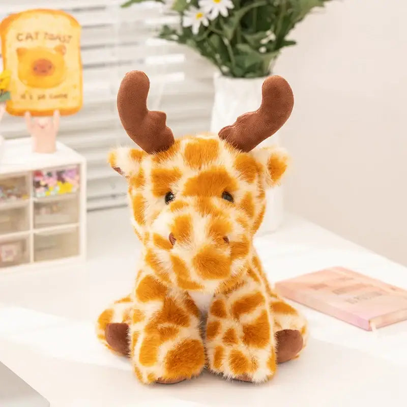 peluche elan - Brun Foncé / 28cm