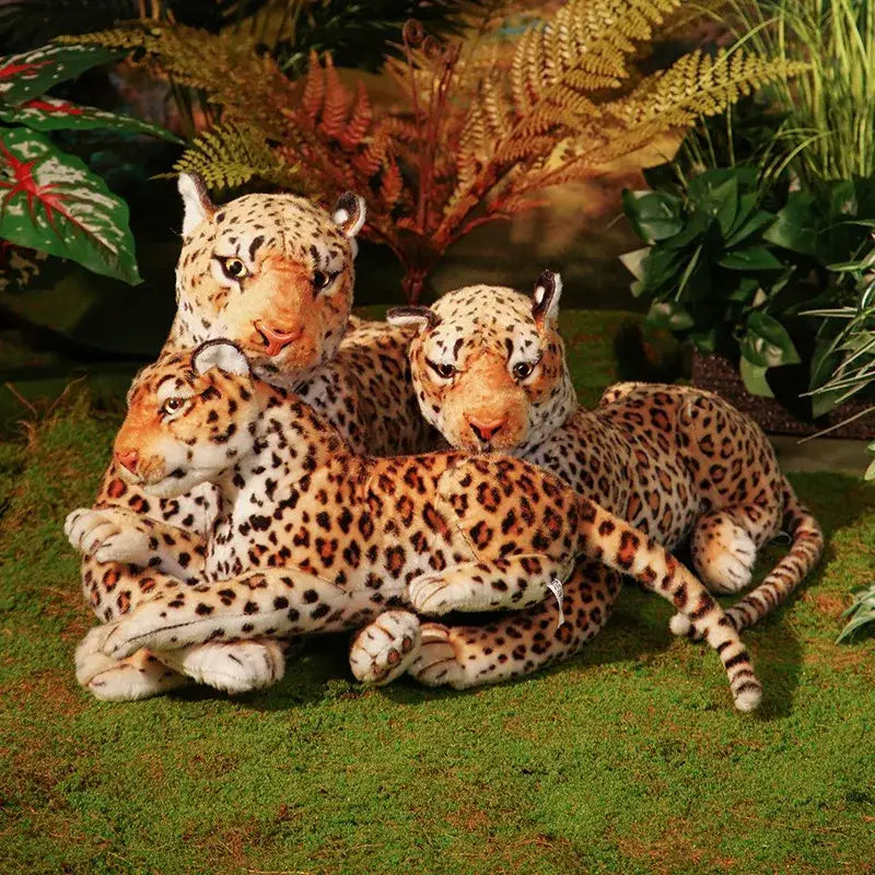peluche leopard geant