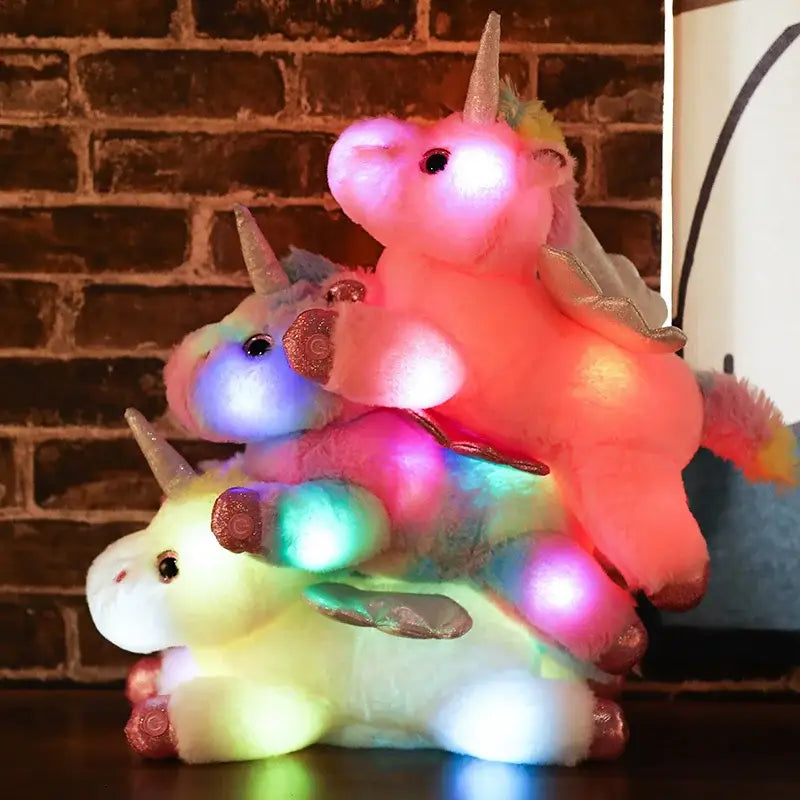 peluche licorne interactive