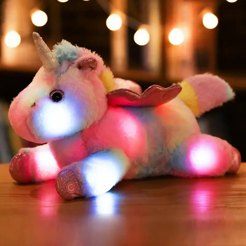 peluche licorne interactive