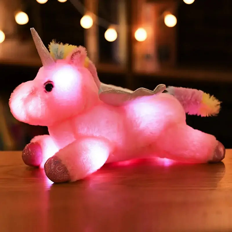 peluche licorne interactive