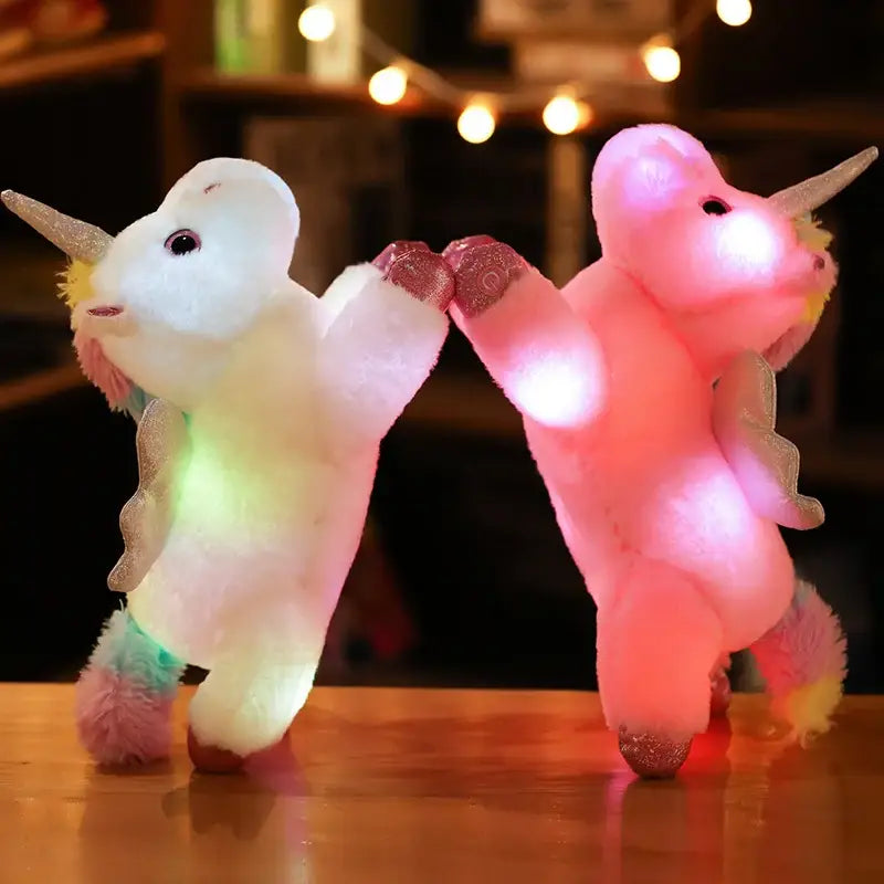 peluche licorne interactive