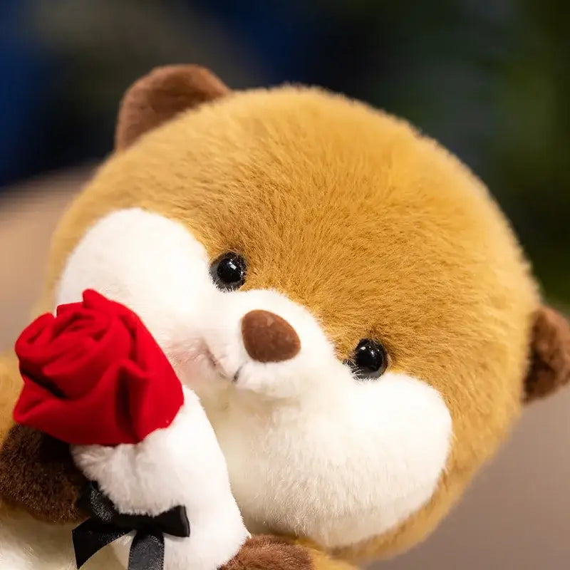 peluche loutre bébé