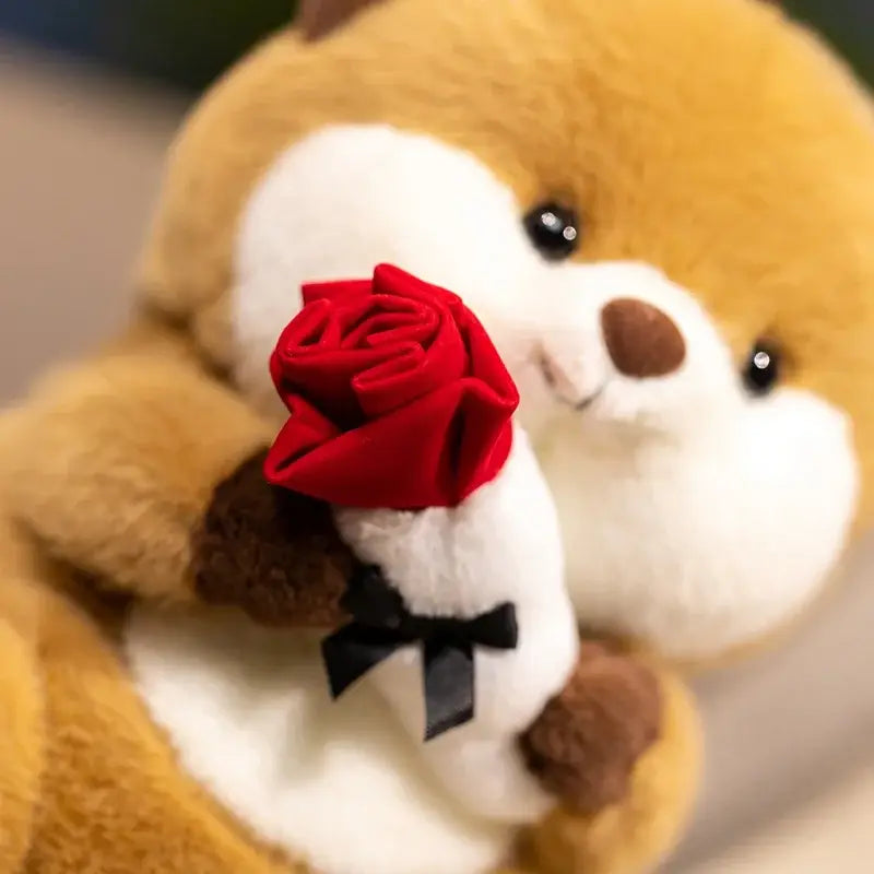 peluche loutre bébé