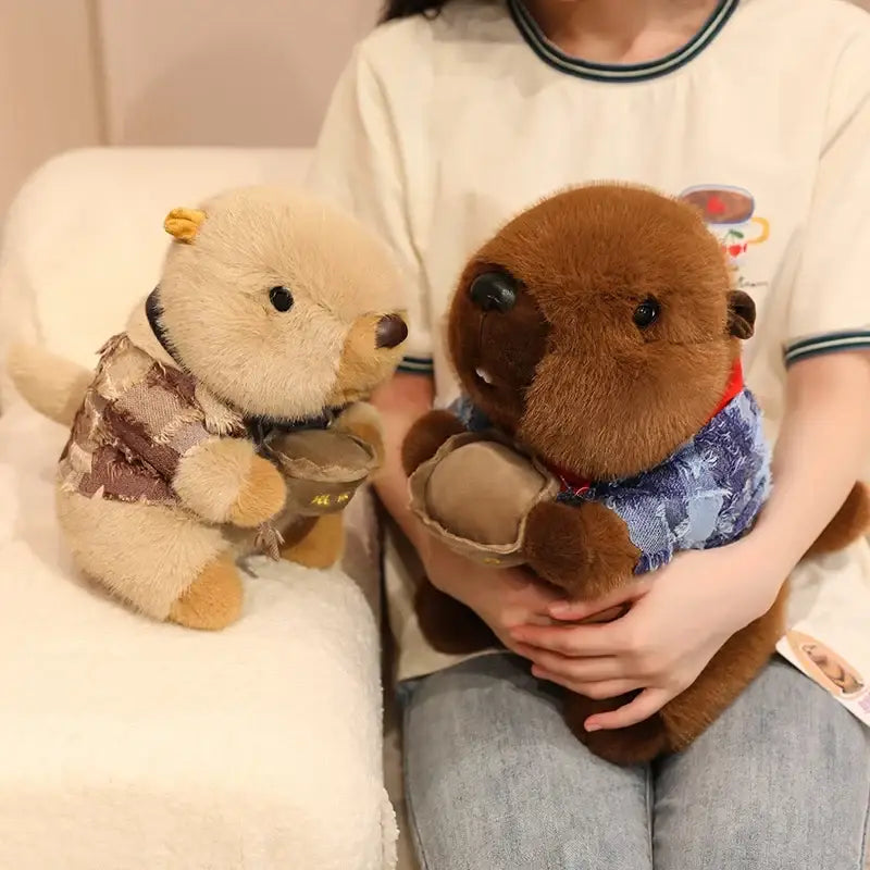 peluche de marmotte