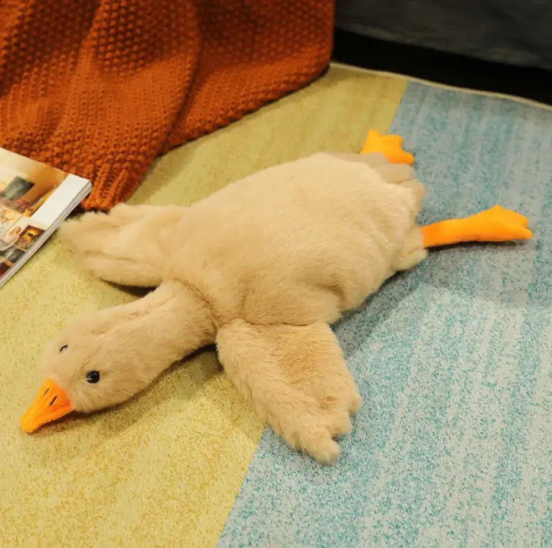 peluche oie geante - Brun / 50cm