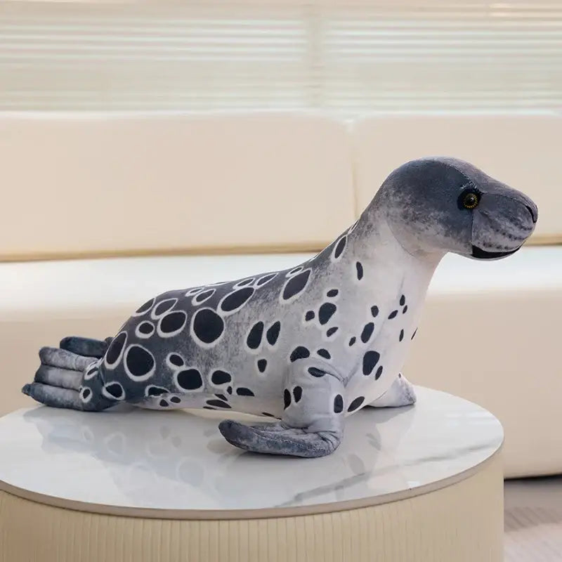 peluche loutre caline - Gris / 40cm